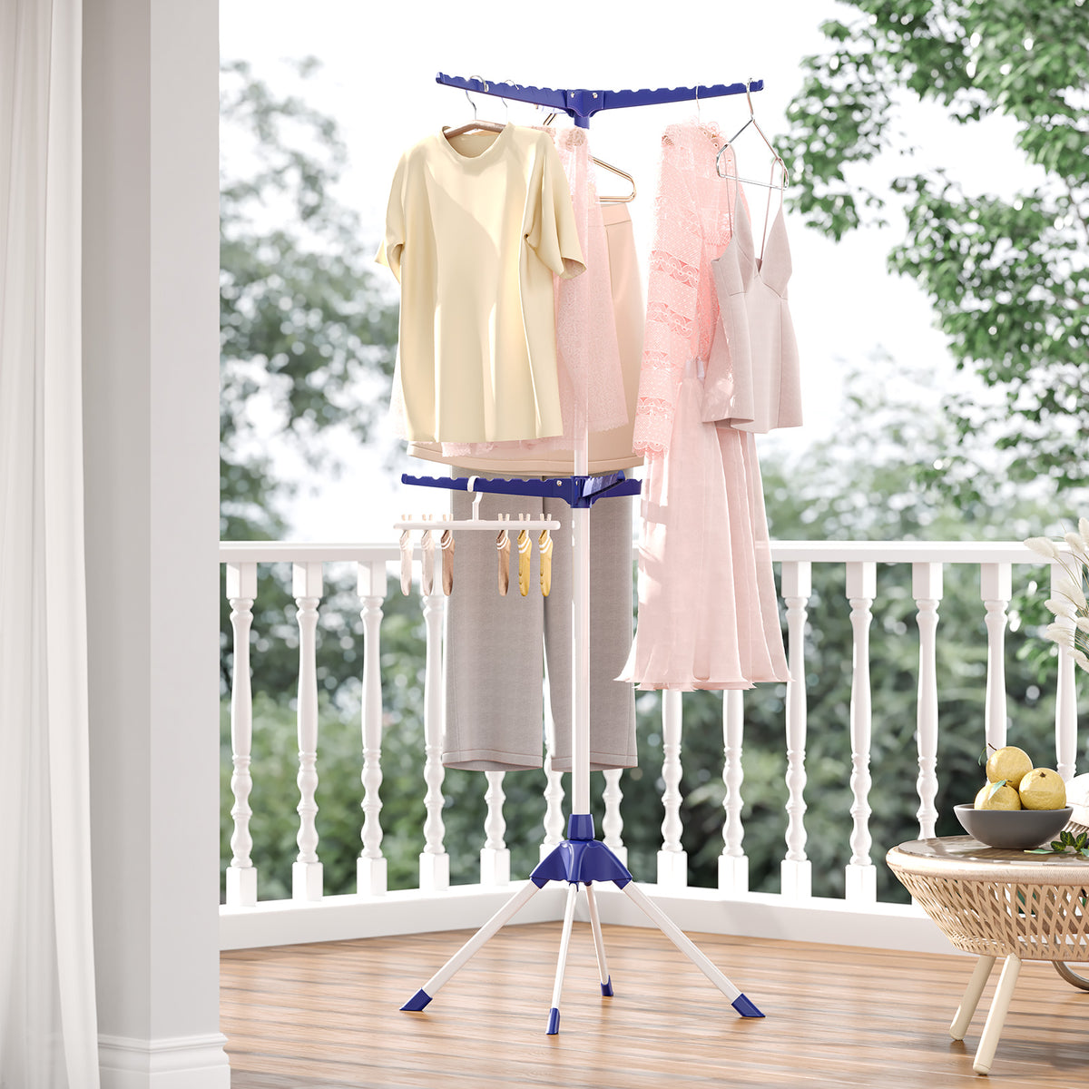 Tier Arm Adjustable Drying Rack Cloth Drying Mainstays Arm