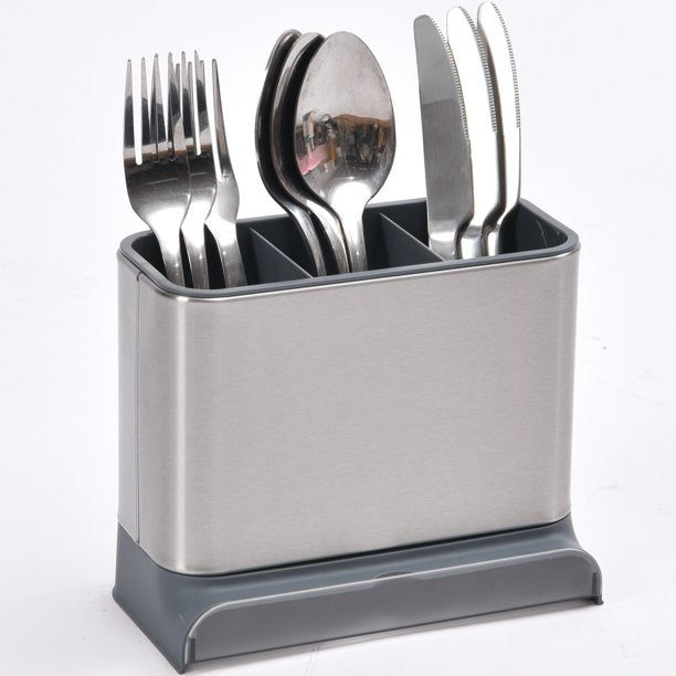 KINGRACK Stainless Steel Utensil Holder Cutlery Drainer,WK810492