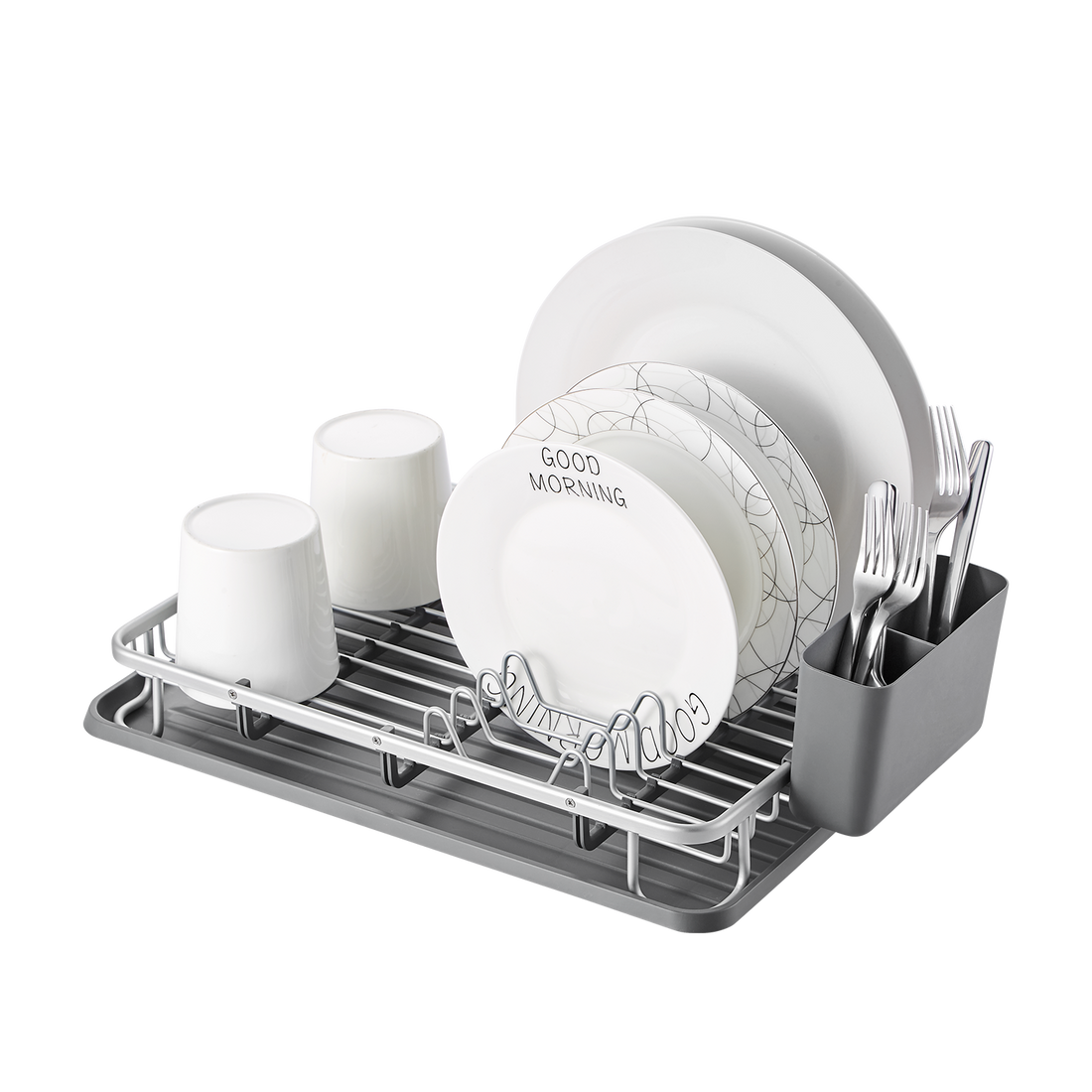 A reliable dishdrying rack