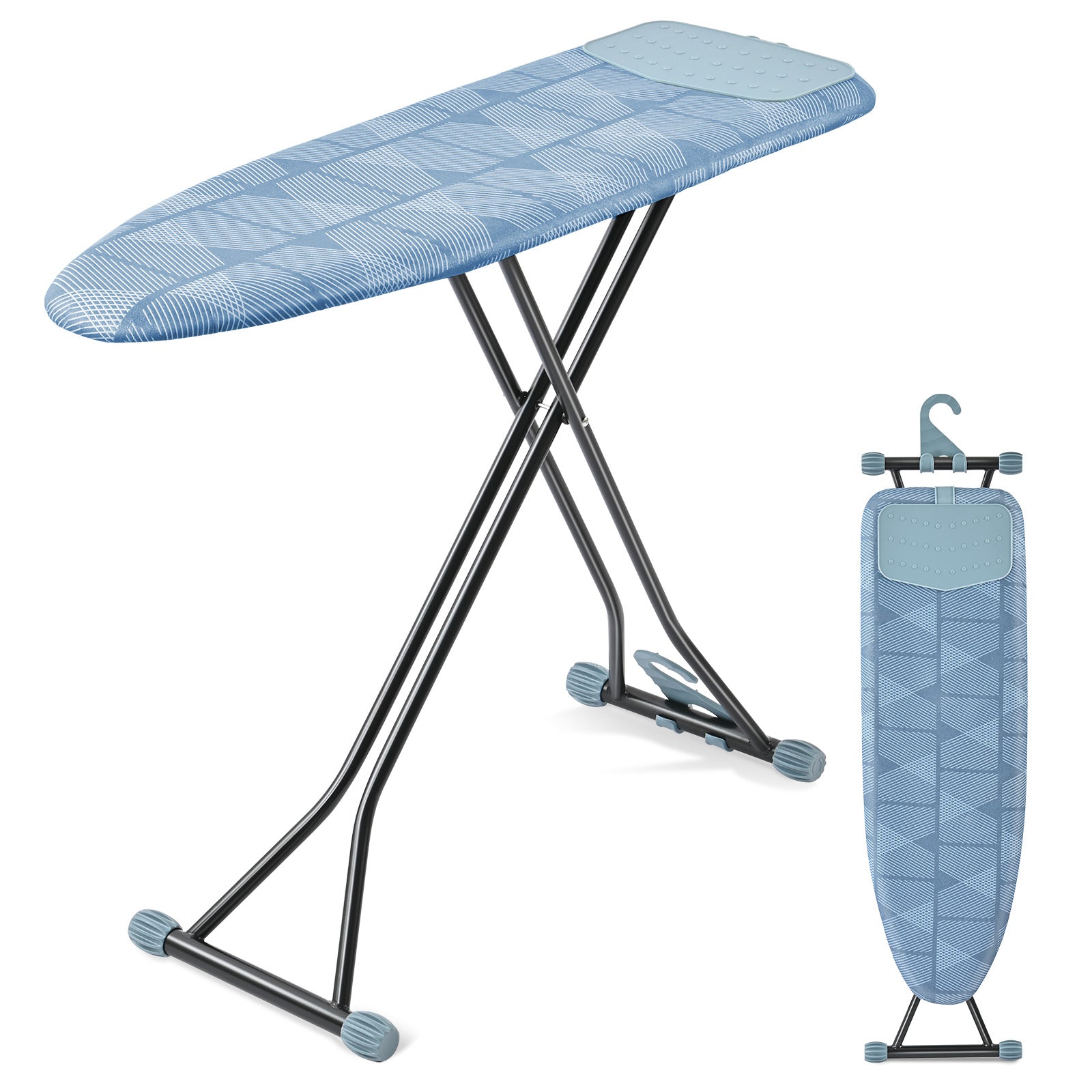 KINGRACK Ironing Board, Iron Board Full Size with Hanger