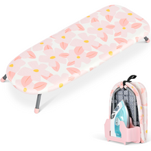 KK KINGRACK Ironing Board, Small Tabletop Ironing Board with Iron Holder, Foldable&Space-Saving, Pink (P1232D5-16P)