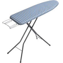 TOOLF Ironing Board, Iron Board with Heat Resistant Cover & Iron Rest, 7 Height Adjustable, 43x13 in, Blue (P1343H-22B)