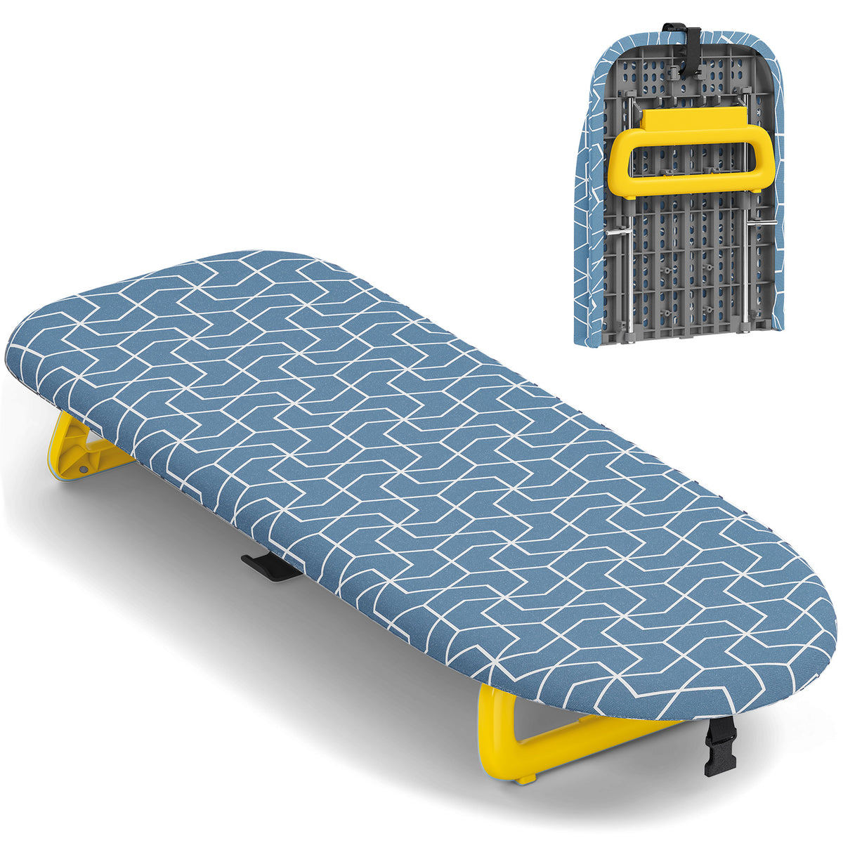Small Ironing Board Tabletop, Foldable mini Table top Iron Board — VC-KK-P1232D-7Y-DF