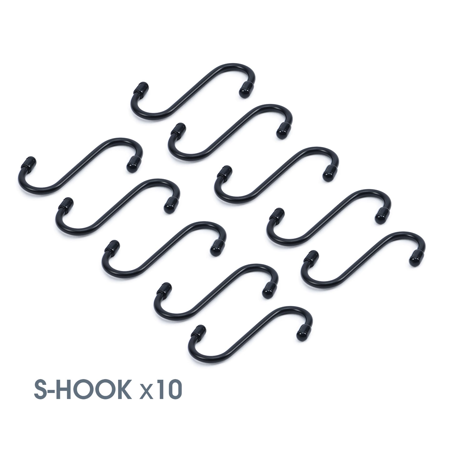 Kitchen Rack S Hook, Pack of 10(for Kitchen Utensil Rack ONLY)