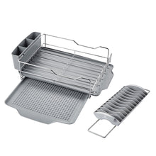 Large Capacity Stainless Steel Dish Drying Rack
