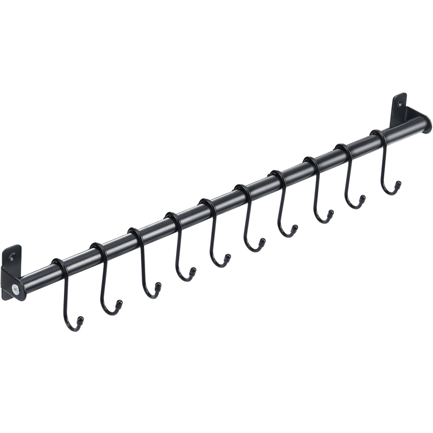 Kitchen Utensil Rack Series, Wall Mounted Rail Rack for Hanging, DIY with Hanging Utensil Rack/ Hanging Dish Rack/ Hanging Spicy Rack