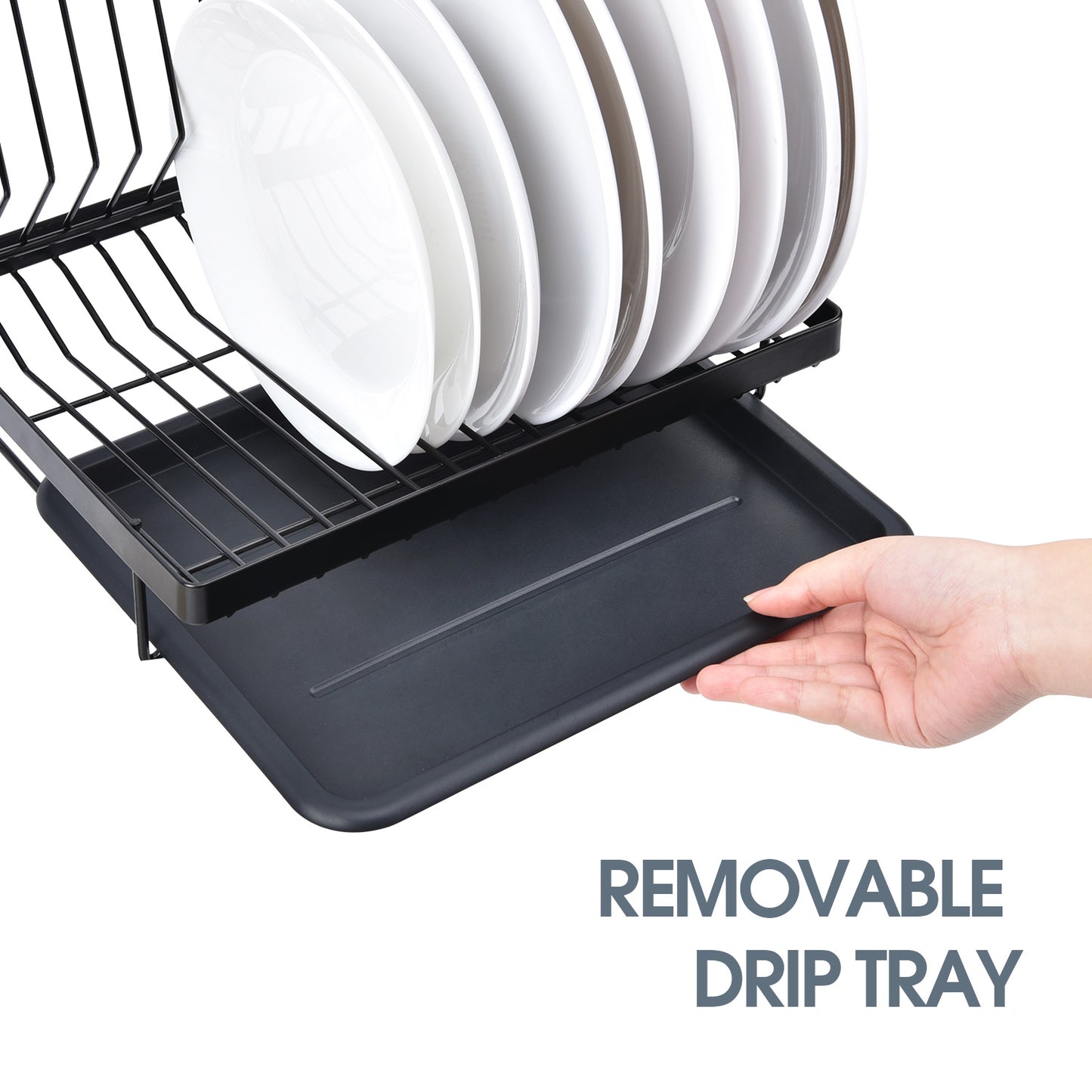 Kitchen Utensil Rack Series, Wall Mounted Rail Rack for Hanging, DIY with Hanging Utensil Rack/ Hanging Dish Rack/ Hanging Spicy Rack