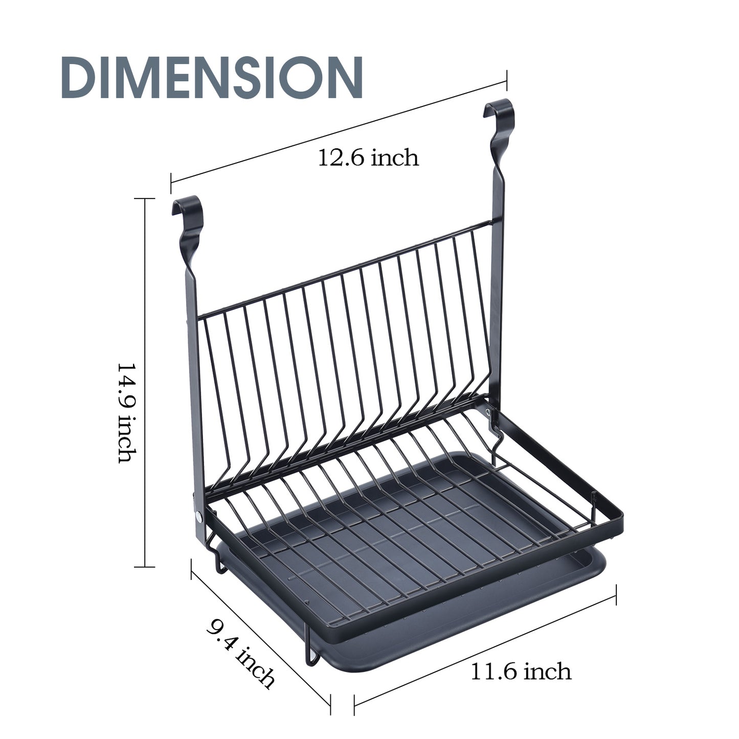 Kitchen Utensil Rack Series, Wall Mounted Rail Rack for Hanging, DIY with Hanging Utensil Rack/ Hanging Dish Rack/ Hanging Spicy Rack
