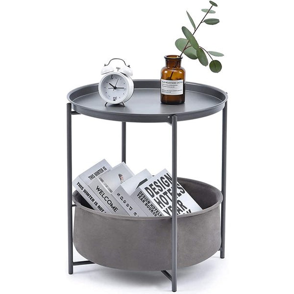 KK KINGRACK Side Table, Metal End Table, Coffee Table,WK131033