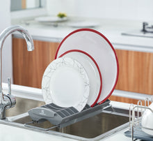 Separated dish rack over the sink or on the sink ,table