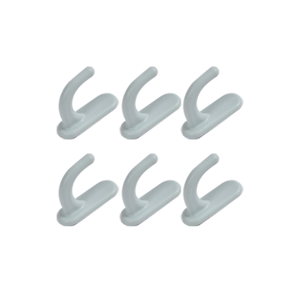 Pegboard Hooks, Pack of 6, Model 830573-(for 3-Tier Storage Rolling Cart with Dual Pegboard ONLY)