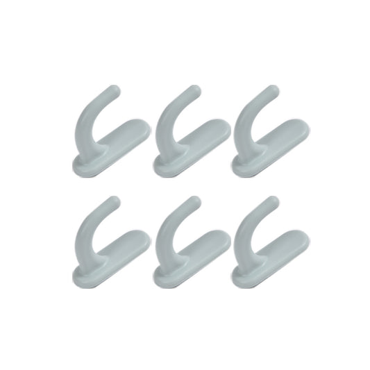 Pegboard Hooks, Pack of 6, Model 830573-(for 3-Tier Storage Rolling Cart with Dual Pegboard ONLY)