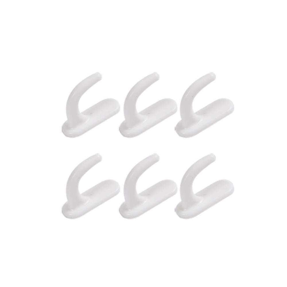 Pegboard Hooks, Pack of 6, Model 830573-(for 3-Tier Storage Rolling Cart with Dual Pegboard ONLY)